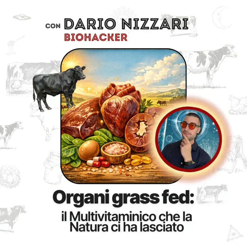 Organi Grass-Fed: il Multivitaminico che la Natura ci ha lasciato