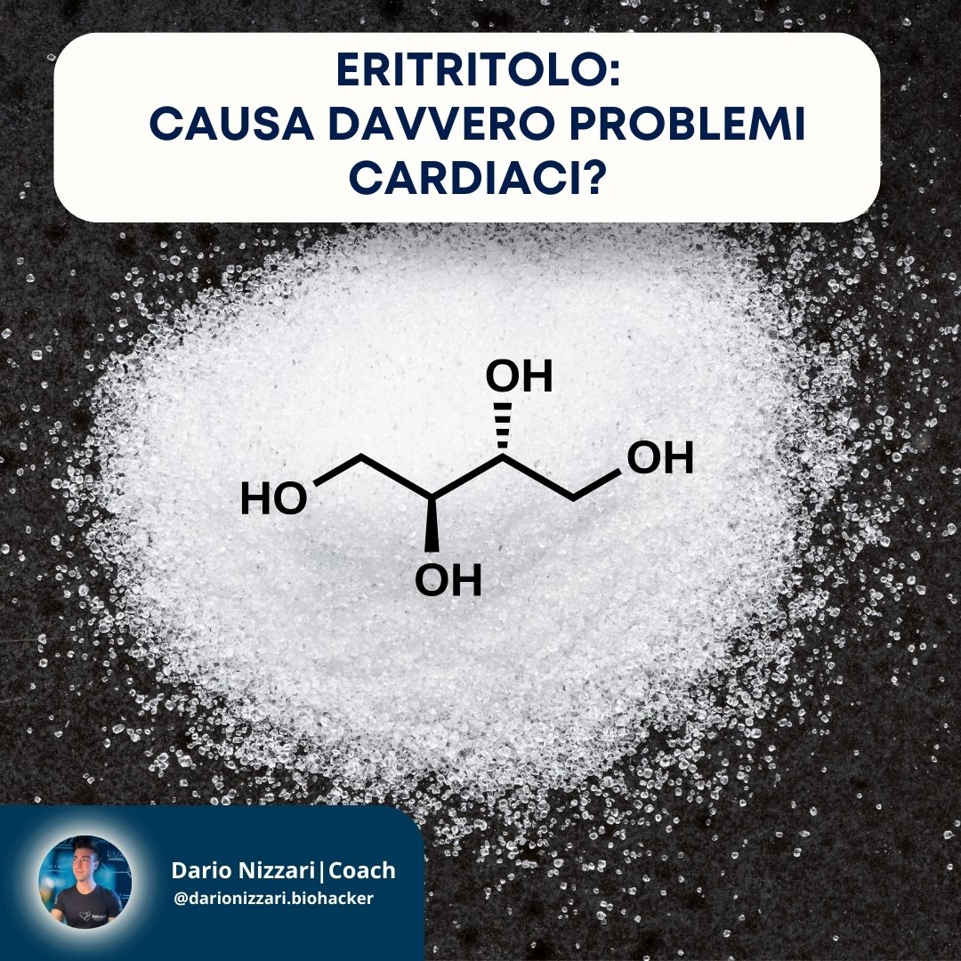 Eritritolo : causa davvero problemi cardiaci?