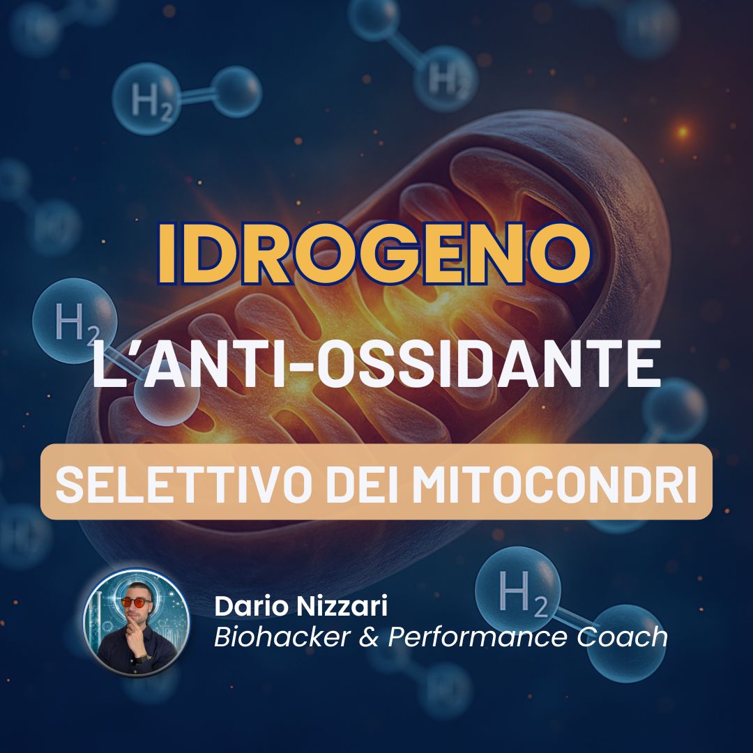 Idrogeno Molecolare: l'antiossidante selettivo dei tuoi Mitocondri