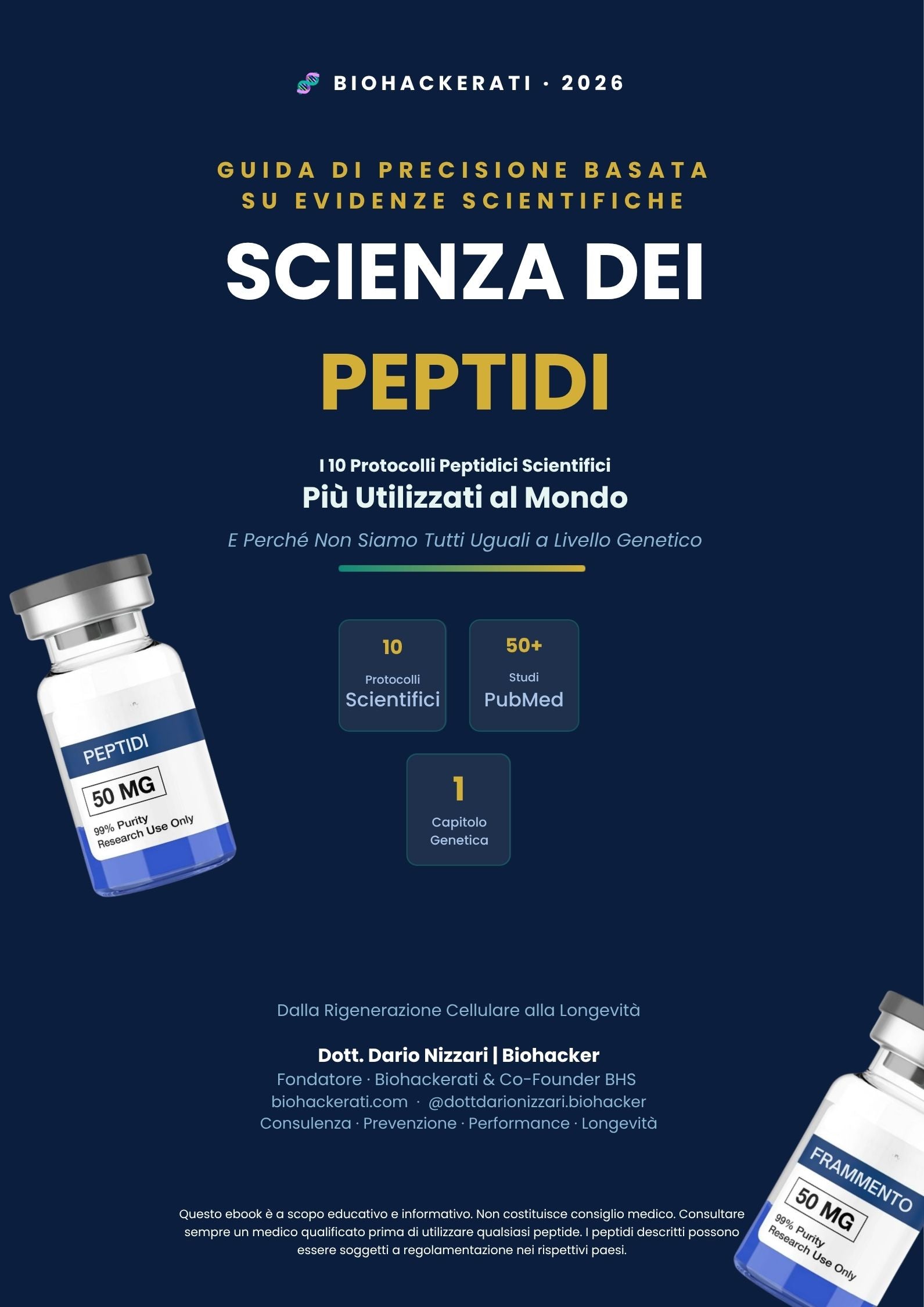SCIENZA DEI PEPTIDI : La scienza su quello che hai bisogno di sapere (Ebook)