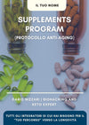 SUPPLEMENTS PROGRAM (PROTOCOLLO ANTI-AGING & PERFORMANCE)